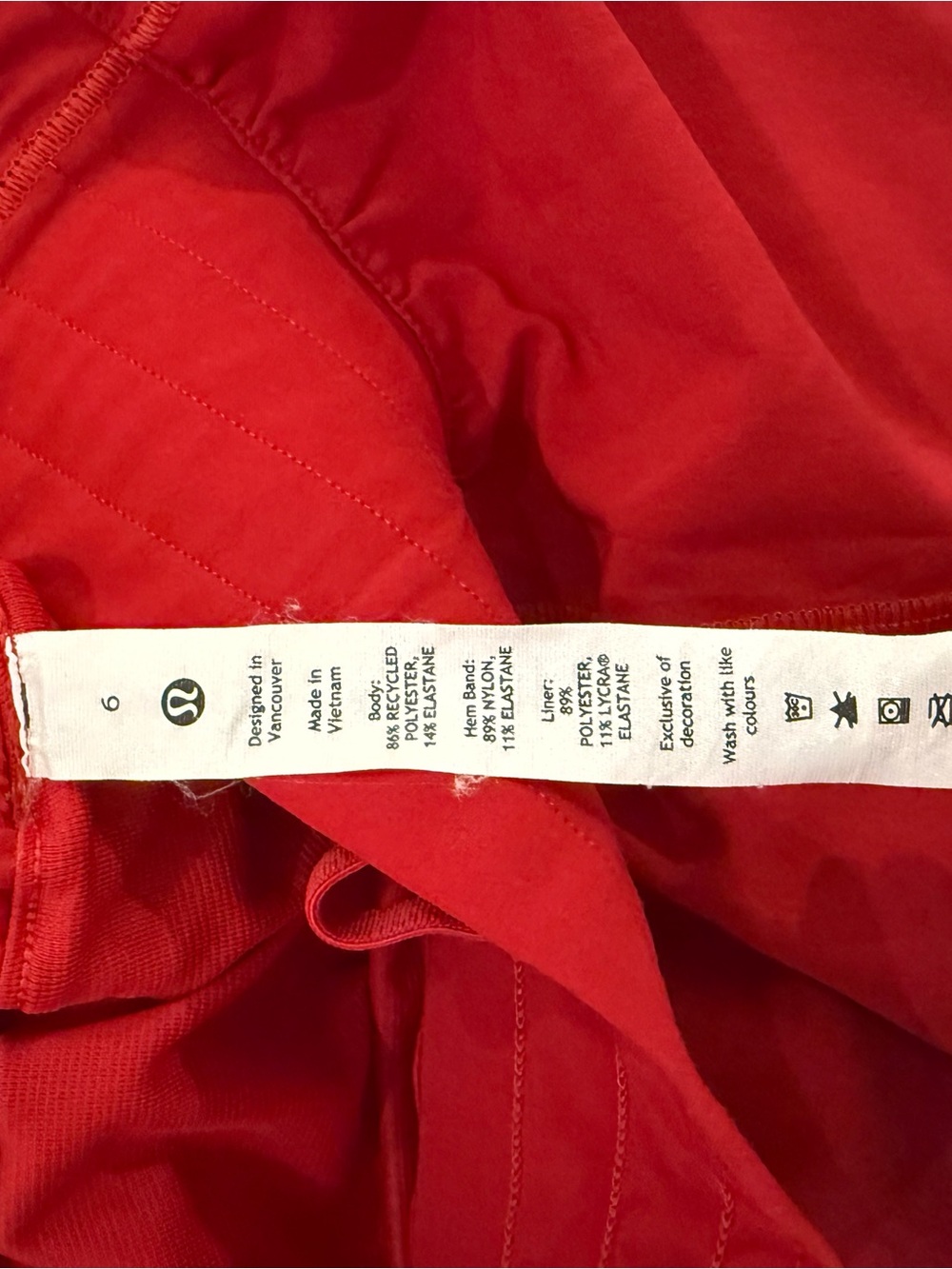 lululemon athletica Red Tank Top and Shorts Set - Picture 8 of 8